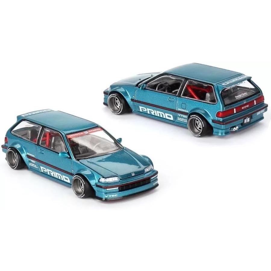 Kaido House x Mini GT 1/64 ホンダ シビック (EF) 1987 街道 Kaido House x Mini GT 1/64 ホンダ シビック (EF) 1987 街道