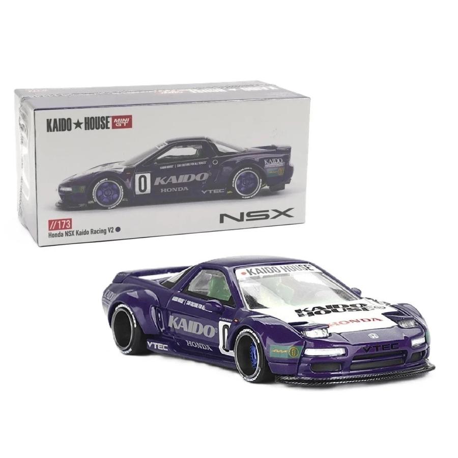 MINI GT 1/64 ホンダ NSX 街道はうす Kaido Racing V2 左ハンドル 1990