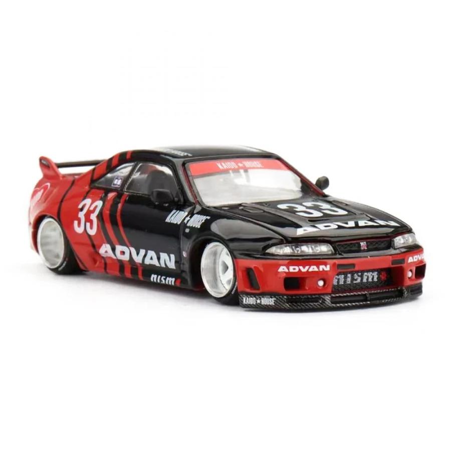 Kaido House x Mini GT 1/64 日産 GT-R (R33) Works ADVAN アドバン