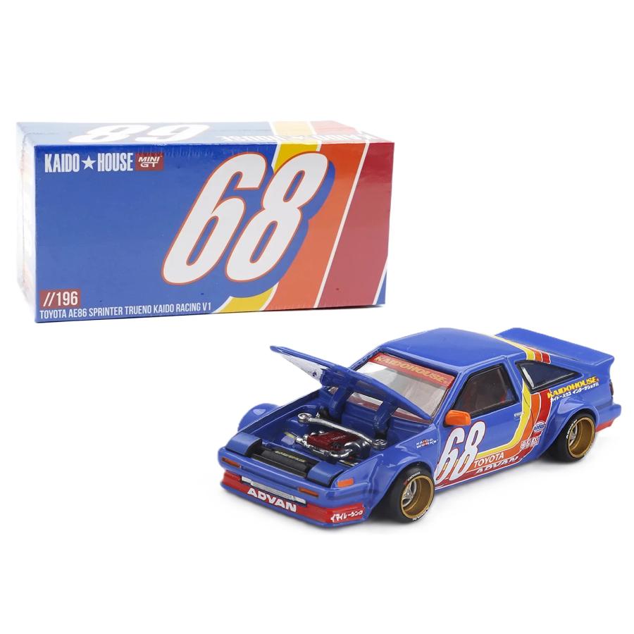 KAIDO HOUSE x MINI GT 1/64 トヨタ AE86 スプリンタートレノ Kaido