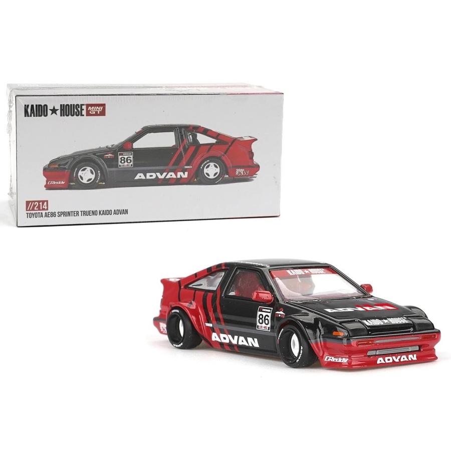 Kaido House x Mini GT 1/64 Toyota AE86 スプリンタートレノ アドバン