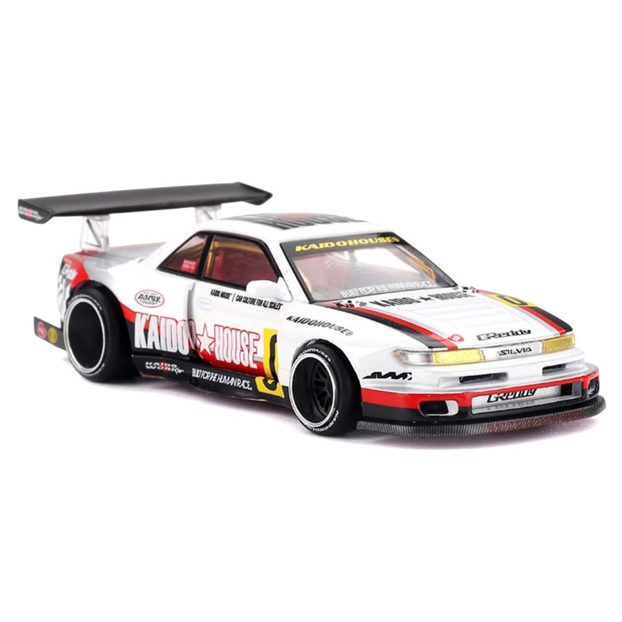 Kaido House x Mini GT 1/64 日産 シルビア S13-R Circuit Spec V1 RHD