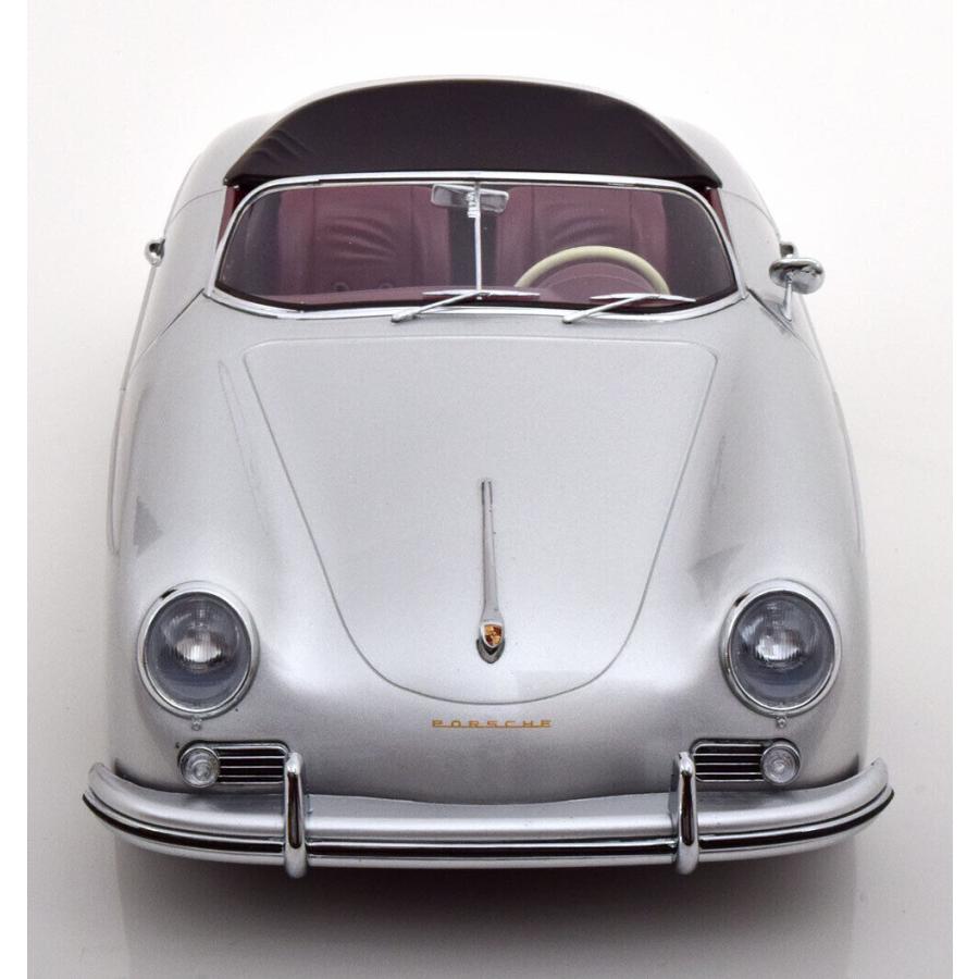 KK-Scale 1/12 ポルシェ 356 A スピードスター 1955 シルバー Porsche Speedster ミニカー KKDC120092 