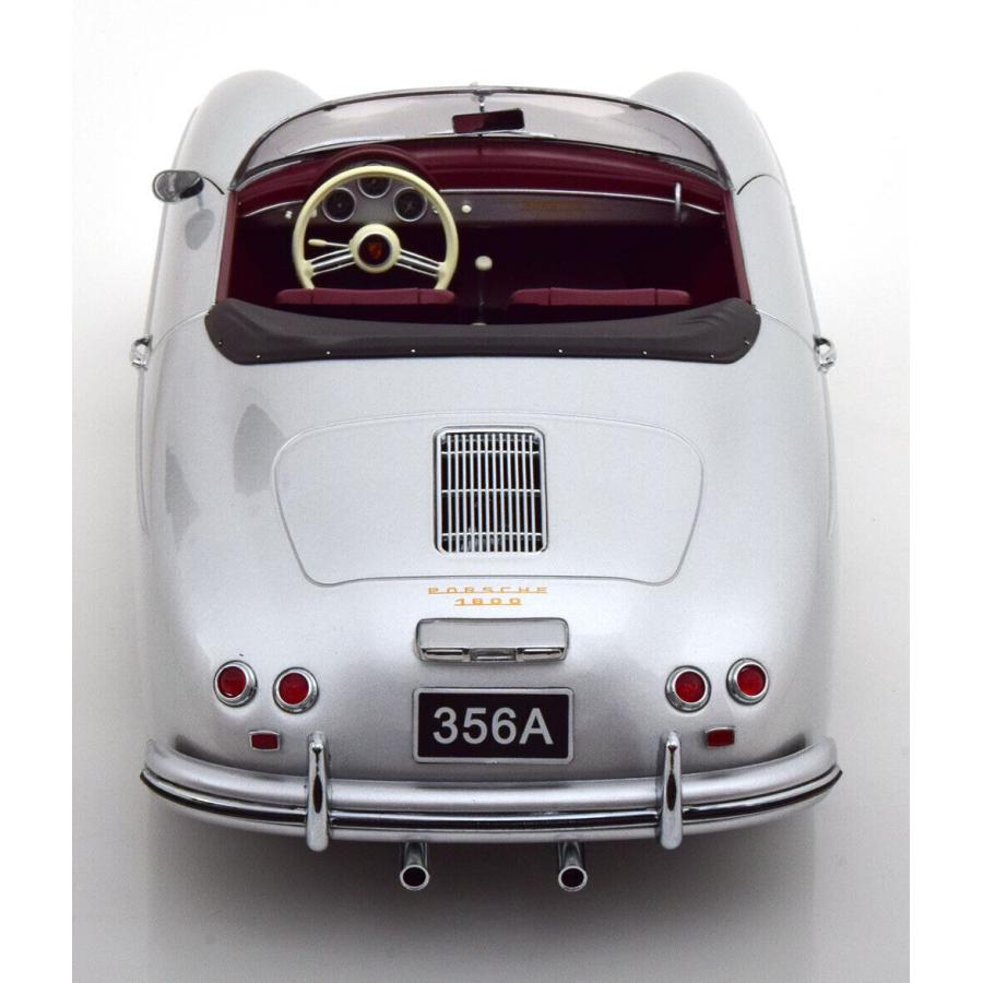 KK-Scale 1/12 ポルシェ 356 A スピードスター 1955 シルバー Porsche Speedster ミニカー KKDC120092 