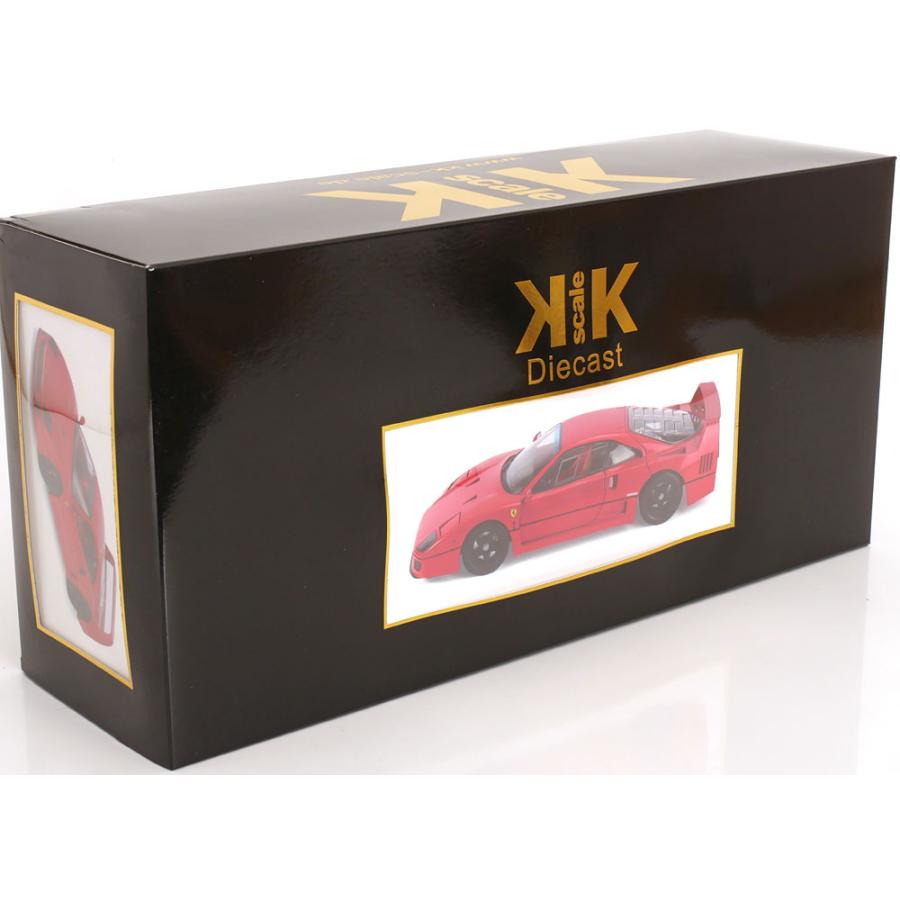 KKスケール KK-Scale 1/12 フェラーリ F40 ライトウェイト 1990 レッド