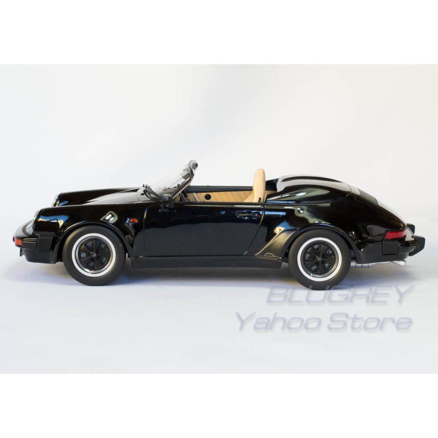 KK-Scale 1/18 ポルシェ 911 3.2 スピードスター 1989 ブラック