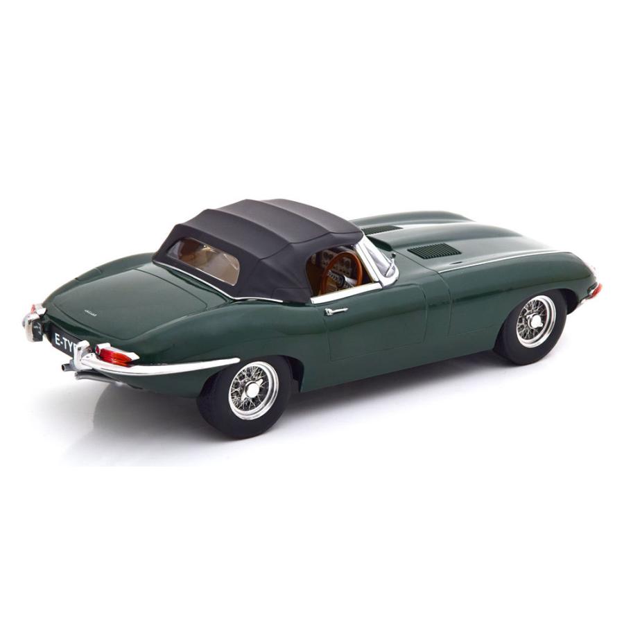 KK-Scale 1/18 ジャガー Eタイプ スパイダー シリーズ I グリーン JAGUAR E-TYPE SPIDER Series 1