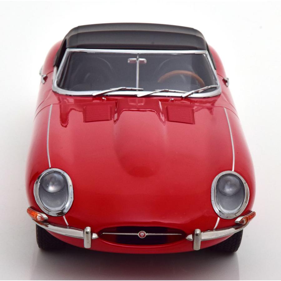 KK-Scale 1/18 ジャガー Eタイプ スパイダー 1シリーズ レッド JAGUAR 