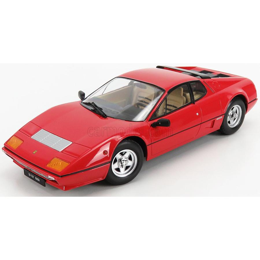 KKスケール　フェラーリ512BBi　1/18 KKスケール KK-Scale 1/18 フェラーリ 512BBi 1981 レッド Ferrari