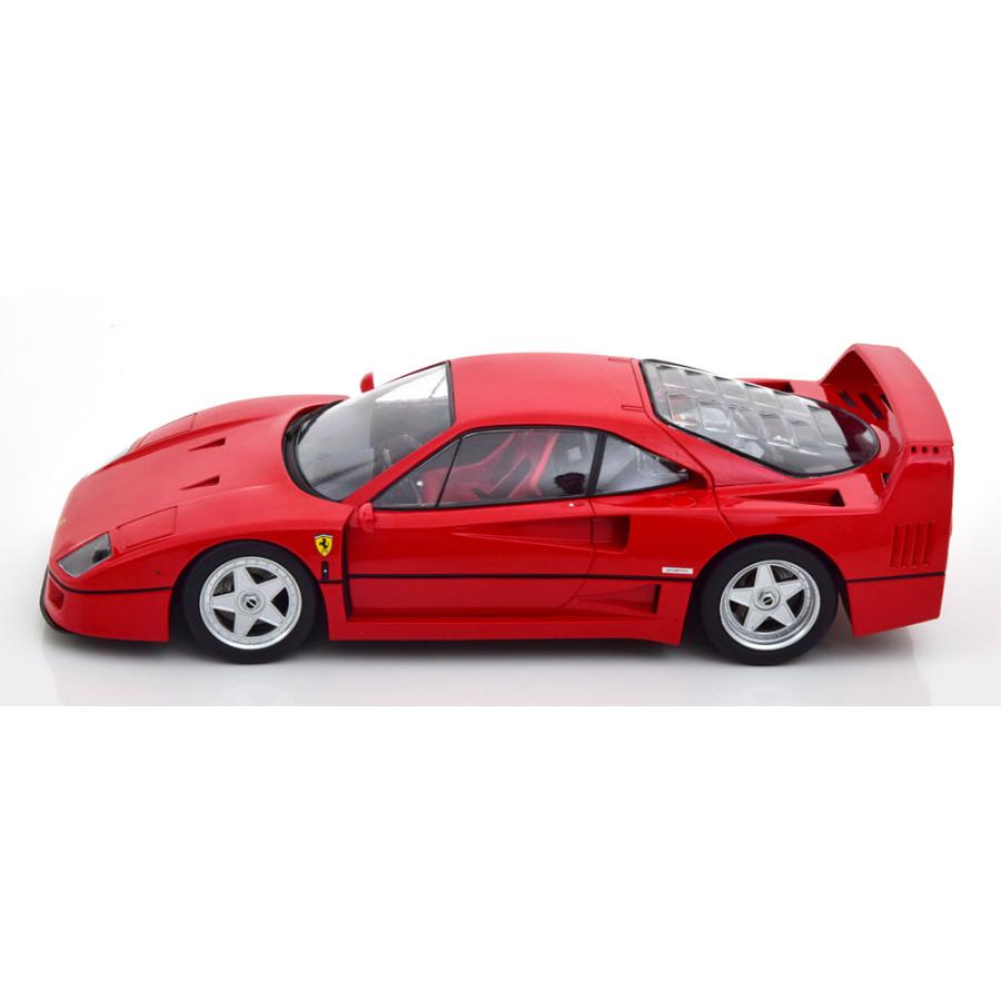 kkスケールフェラーリーF40RED1/18 1/18 Ferrari F40 Light Weight 1990 Red Diecast Model Car by KK