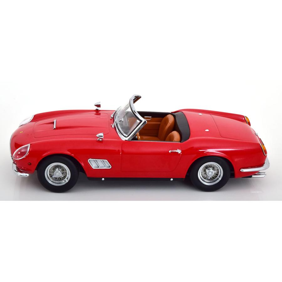 KK-Scale 1/18 フェラーリ 250 GT カリフォルニア スパイダー 1961 レッド Ferrari ミニカー KKDC181041｜blugrey｜03