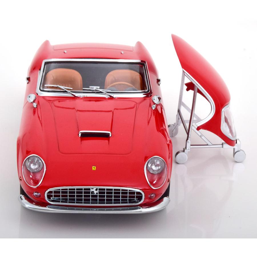 KK-Scale 1/18 フェラーリ 250 GT カリフォルニア スパイダー 1961 レッド Ferrari ミニカー KKDC181041｜blugrey｜04