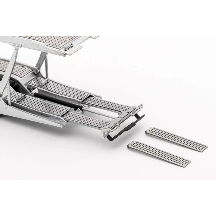 ゲインコープ 1/64 メルセデスベンツ アクトロス シルバー 積載車 GCD