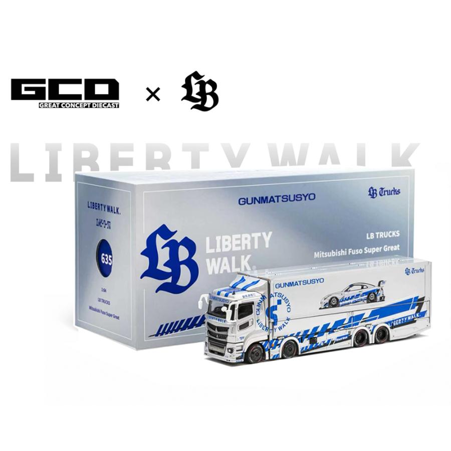 GCD 1/64 LBWK 三菱ふそう スーパーグレート リバティーウォーク LB