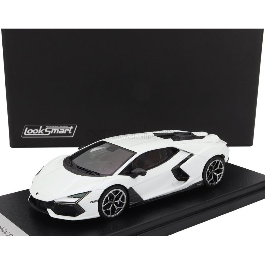 LOOKSMART 1/43 ランボルギーニ レヴエルト 2023 ホワイト LAMBORGHINI 