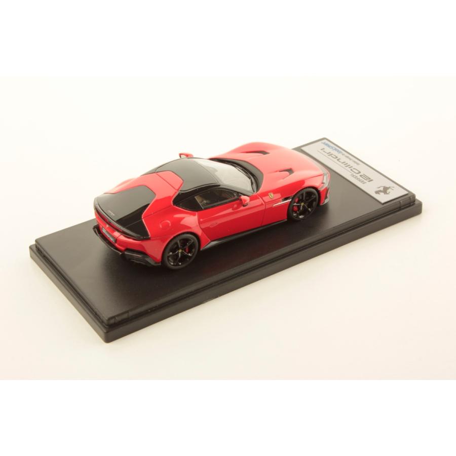 1/43 フェラーリ レッド LOOKSMART MODELS 1/43 フェラーリ 12 チリンドリ 2024 レッド