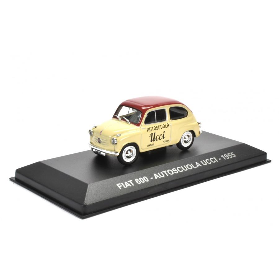 1/43 フィアット 600 Autoscuola Ucci 1955 FIAT ミニカー アトラス