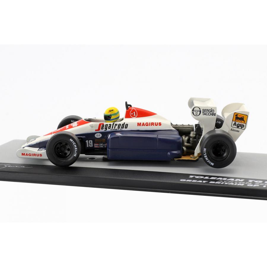 アルタヤ 1/43 トールマン F1 TG184 イギリスGP #19 アイルトン・セナ