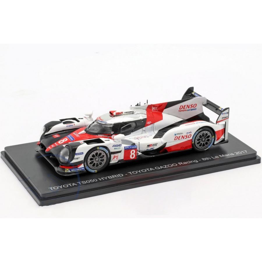 アトラス 1/43 トヨタ TS050 ハイブリッド #8 ガズー レーシング ルマン24H 2017 ブエミ/デビッドソン/中嶋  Le Mans｜blugrey