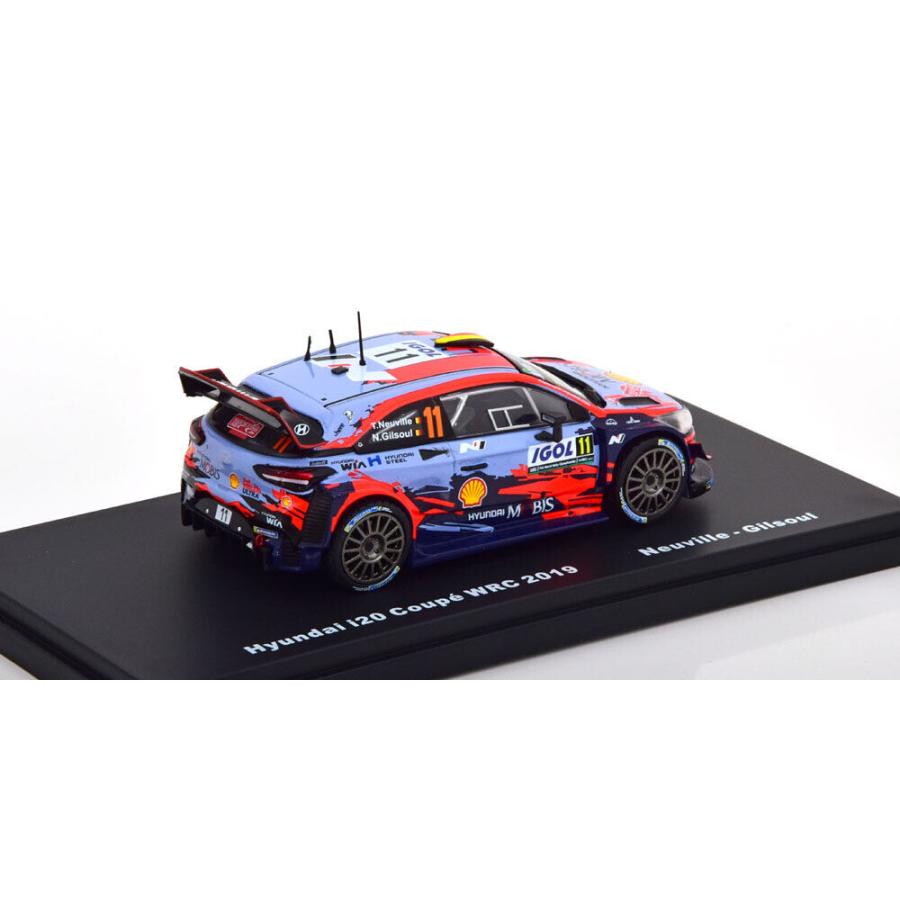 【新品 未開封】　Hyundai i20 Coupe WRCミニカー 1/43 Hyundai i20 Coupé WRC 2019 Neuville-Gilsou Rare Rally