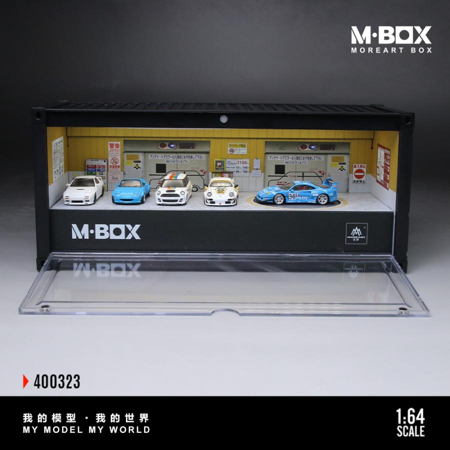 MoreArt 1/64 コンテナ ディスプレイケース 地下立体駐車場 01 ターン