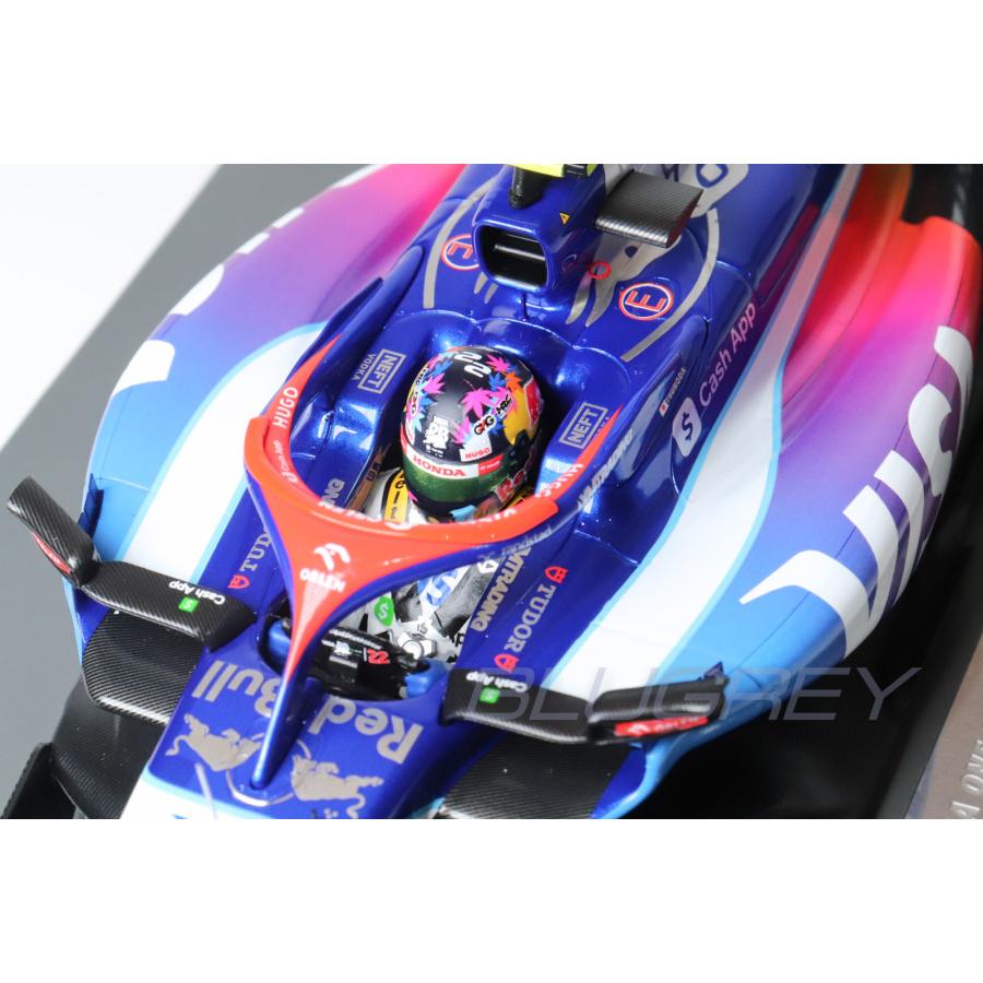 ミニチャンプス 1/18 ビザ キャッシュアップ RB F1 VCARB 01 #22 角田