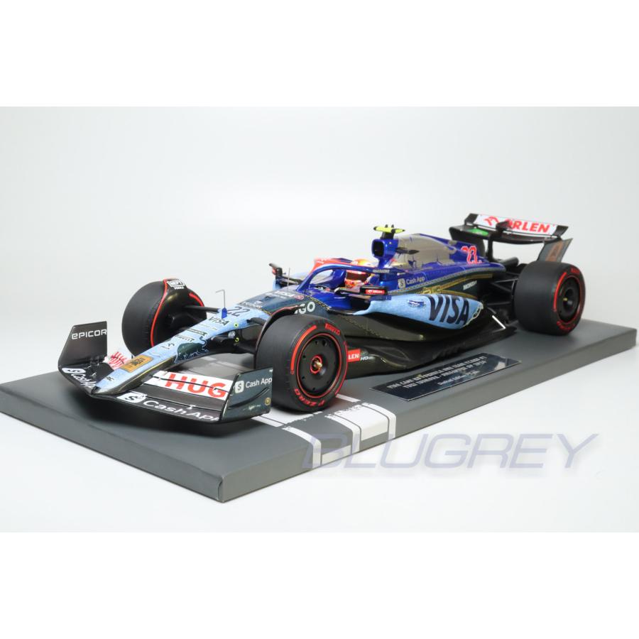 ミニチャンプス 1/18 ビザ キャッシュアップ RB F1 VCARB 01 #22 角田