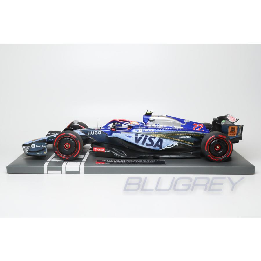 ミニチャンプス 1/18 ビザ キャッシュアップ RB F1 VCARB 01 #22 角田