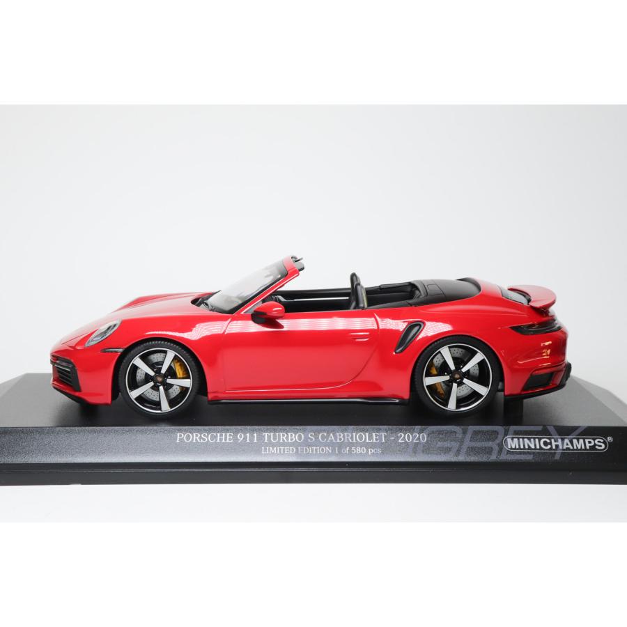 MINICHAMPS ポルシェ 911 ターボ S カブリオレ 1/18 ミニチャンプス 1/18 ポルシェ 911 (992) ターボ S カブリオレ 2020