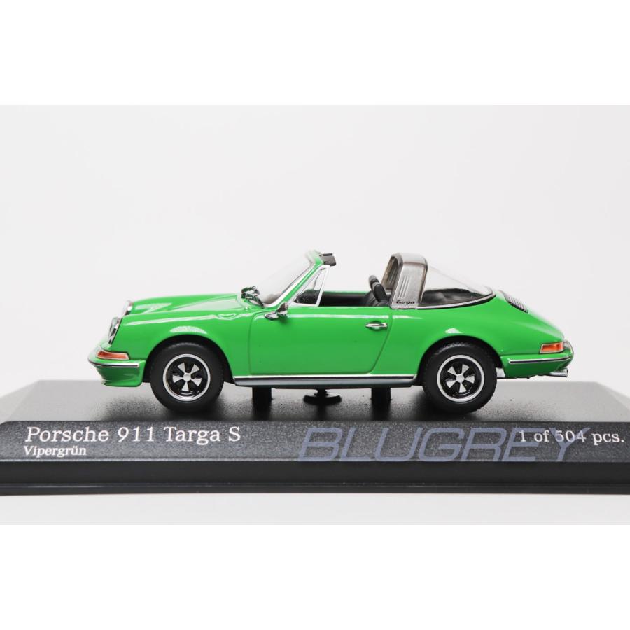ミニチャンプス 1/43 ポルシェ 911 タルガ 1972 グリーン MINICHAMPS