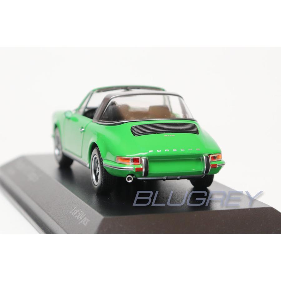 ミニチャンプス 1/43 ポルシェ 911 タルガ 1972 グリーン MINICHAMPS