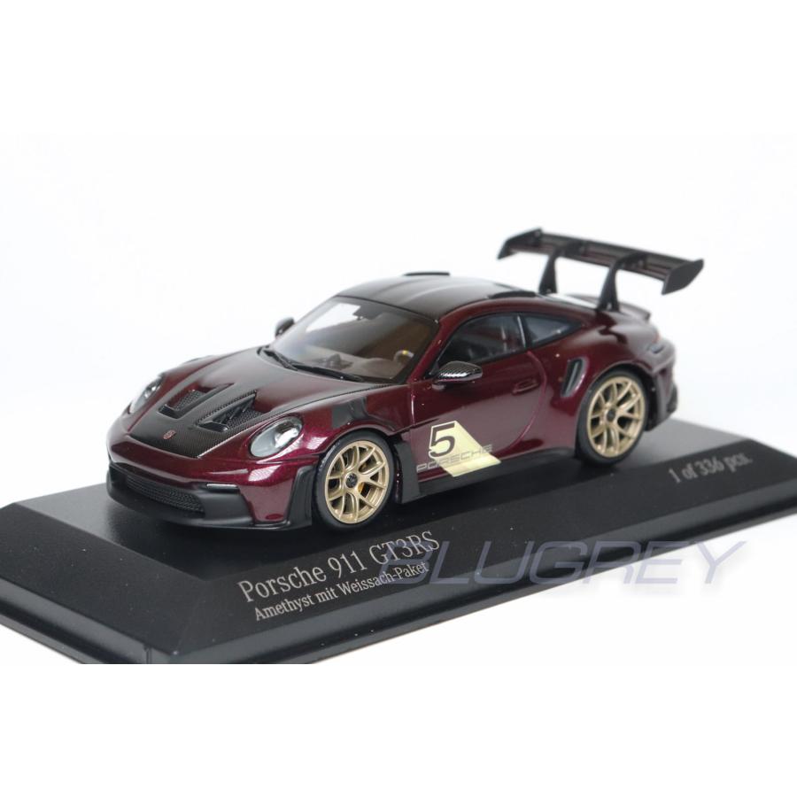 ミニチャンプス 1/43 ポルシェ 911 (992) GT3 RS 2023 パープル