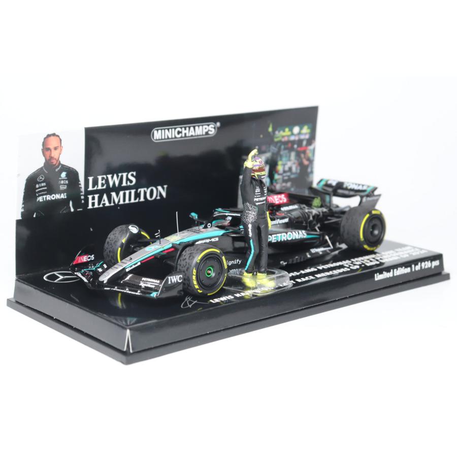 ミニチャンプス 1/43 メルセデスAMG F1 W15 #44 ルイス・ハミルトン