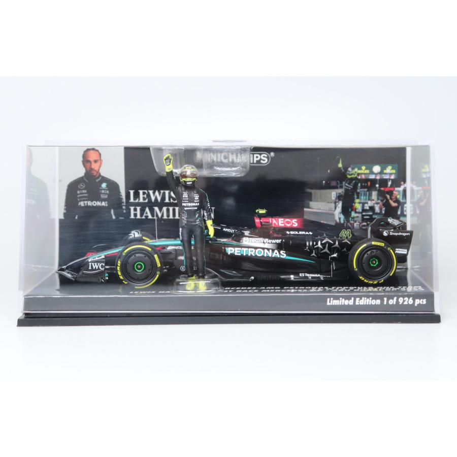 ミニチャンプス 1/43 メルセデスAMG F1 W15 #44 ルイス・ハミルトン