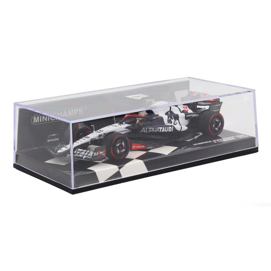 ミニチャンプス 1/43 アルファタウリ HONDA F1 AT04 #22 角田裕 ミニチャンプス 1/43 アルファタウリ HONDA F1 AT04 #22 角田裕
