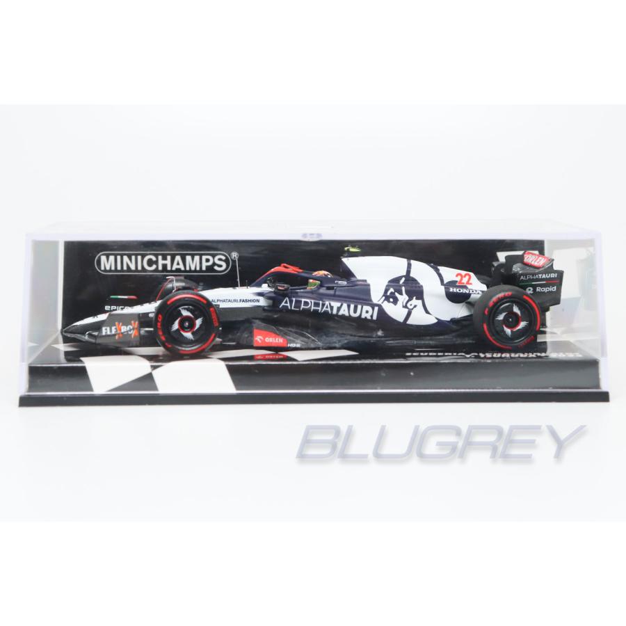 ミニチャンプス 1/43 アルファタウリ HONDA F1 AT04 #22 角田裕 ミニチャンプス 1/43 アルファタウリ HONDA F1 AT04 #22 角田裕