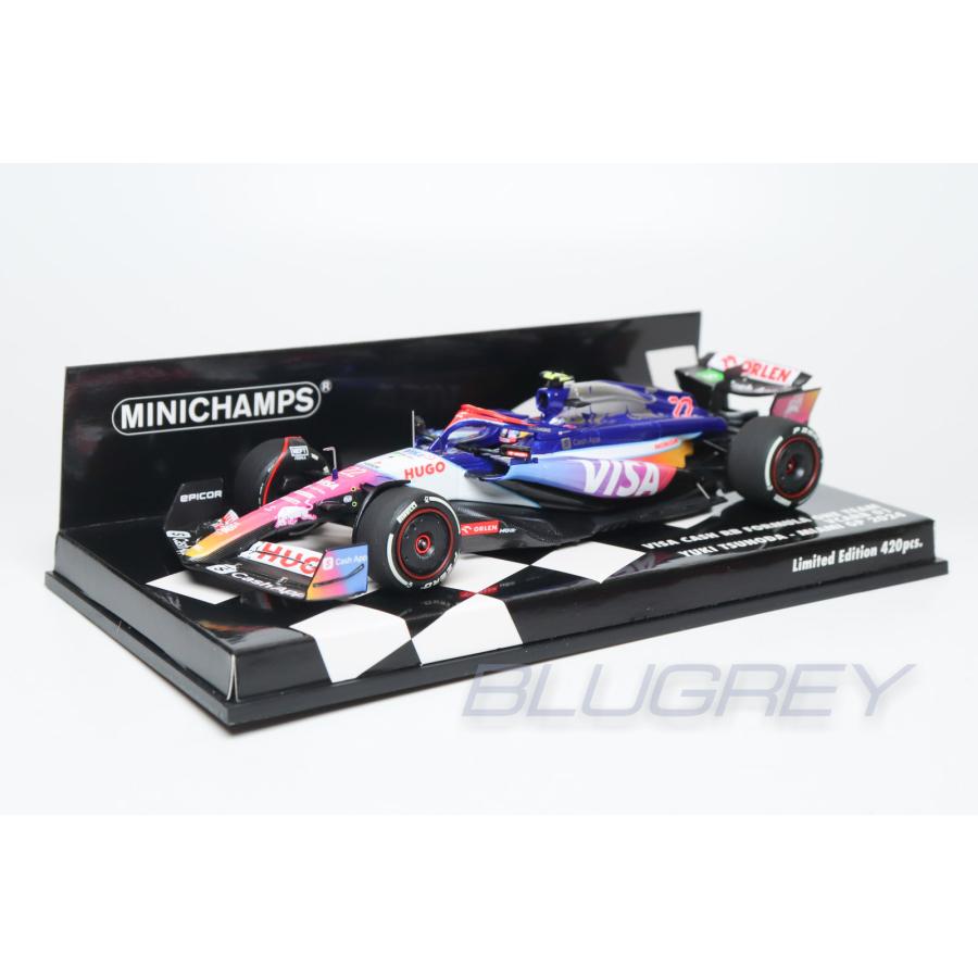 ミニチャンプス 1/43 ビザ キャッシュ APP RB F1 VCARB 01 角田 ミニチャンプス 1/43 ビザ キャッシュ APP RB F1 VCARB 01 角田