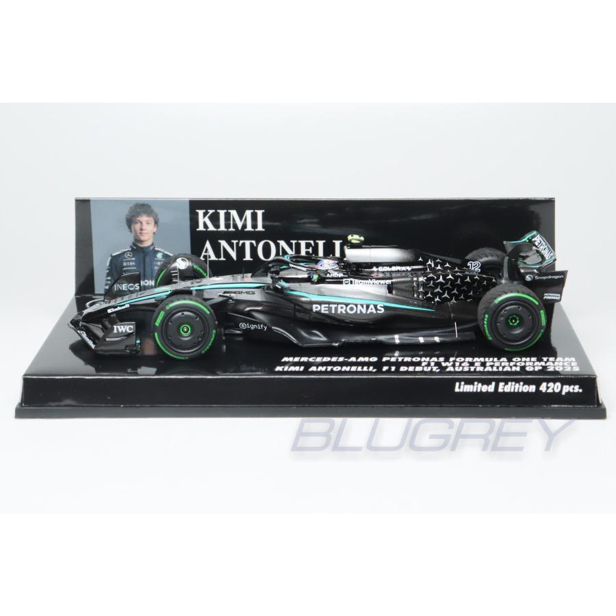 ミニチャンプス 1/43 メルセデス AMG F1 W16 #12 キミ・アントネッリ