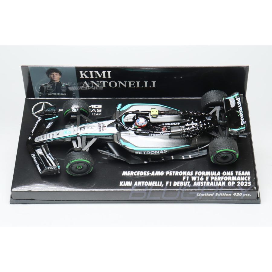 ミニチャンプス 1/43 メルセデス AMG F1 W16 #12 キミ・アントネッリ