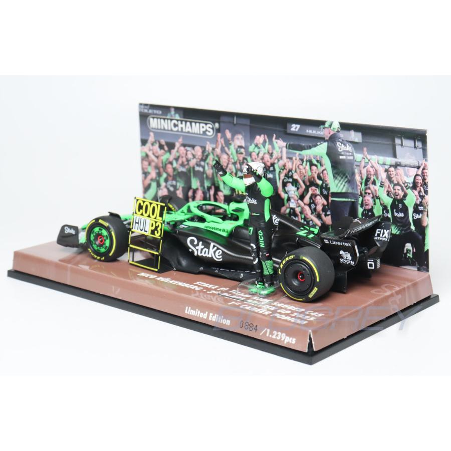 ミニチャンプス 1/43 ザウバー F1 C45 イギリスGP 2025 #27 ニコ