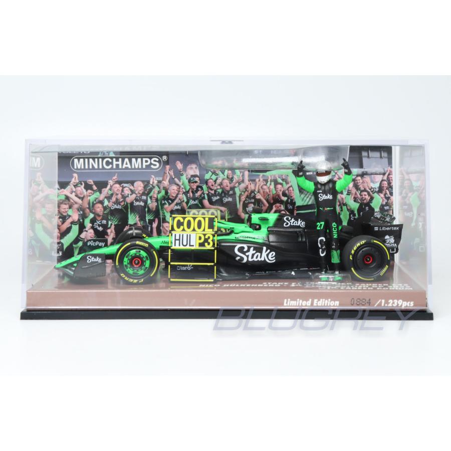 ミニチャンプス 1/43 ザウバー F1 C45 イギリスGP 2025 #27 ニコ