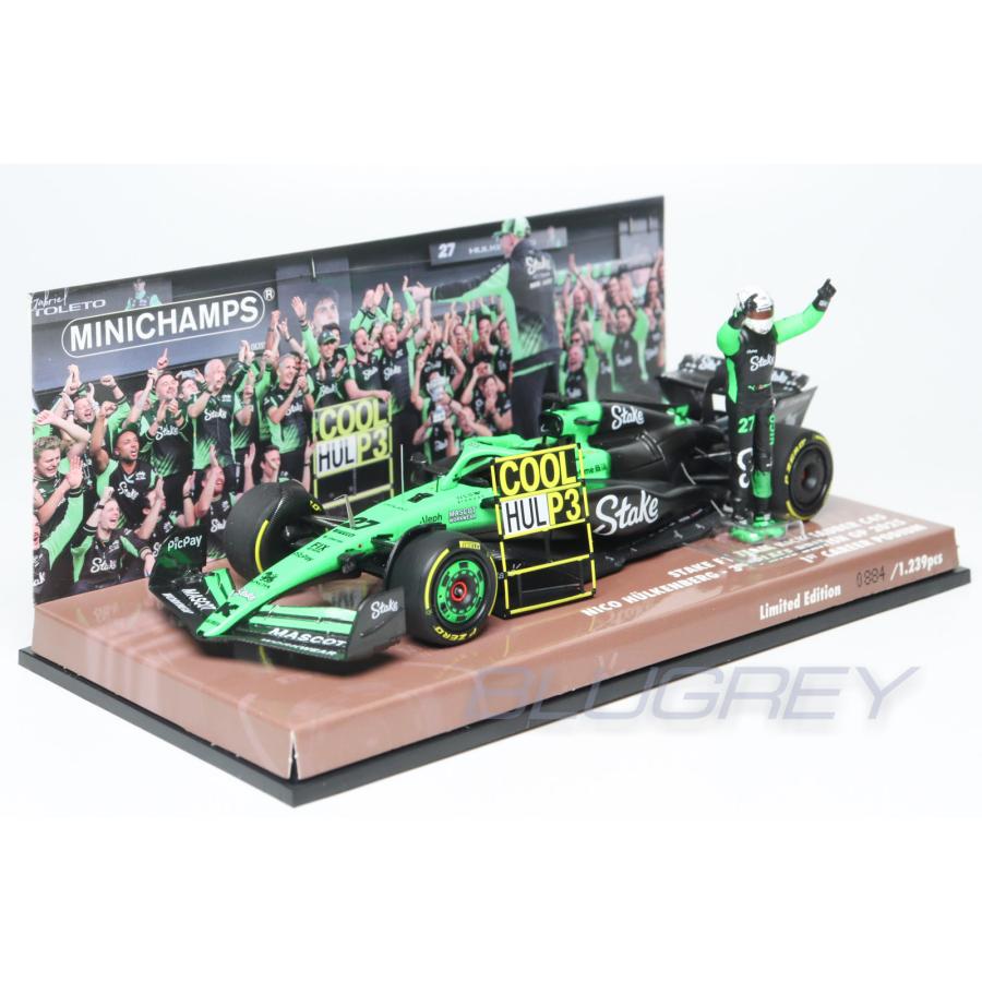 ミニチャンプス 1/43 ザウバー F1 C45 イギリスGP 2025 #27 ニコ