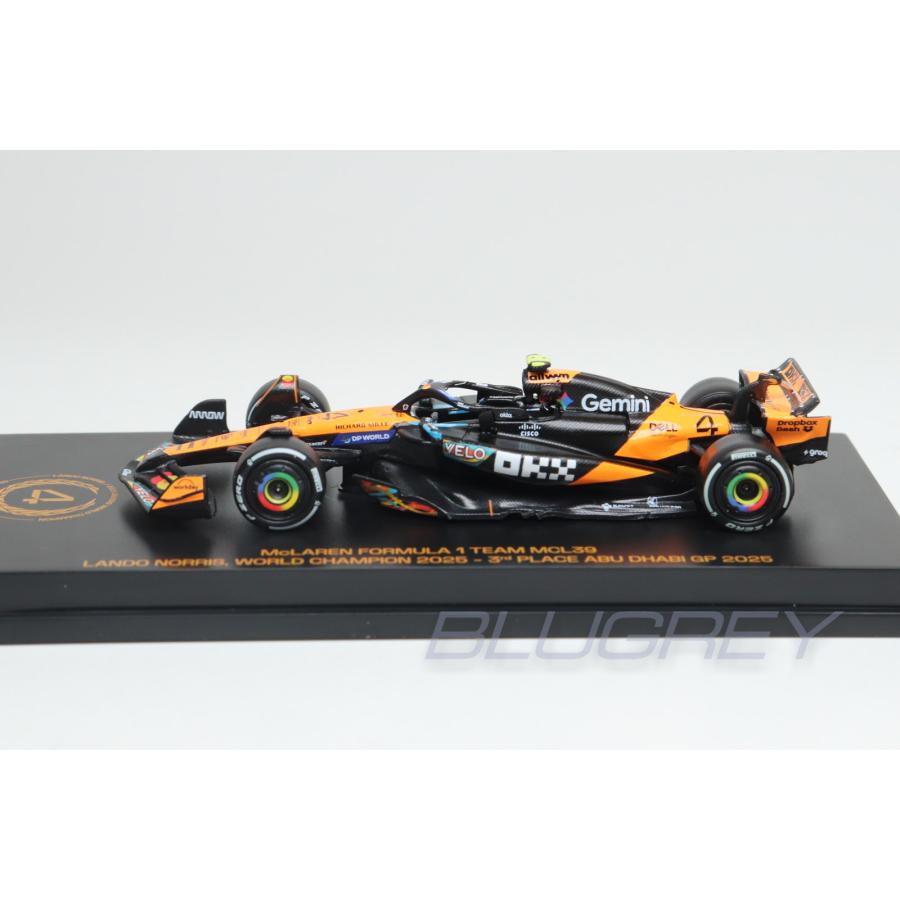 ミニチャンプス 1/64 マクラーレン F1 MCL39 アブダビ Abu Dhabi GP