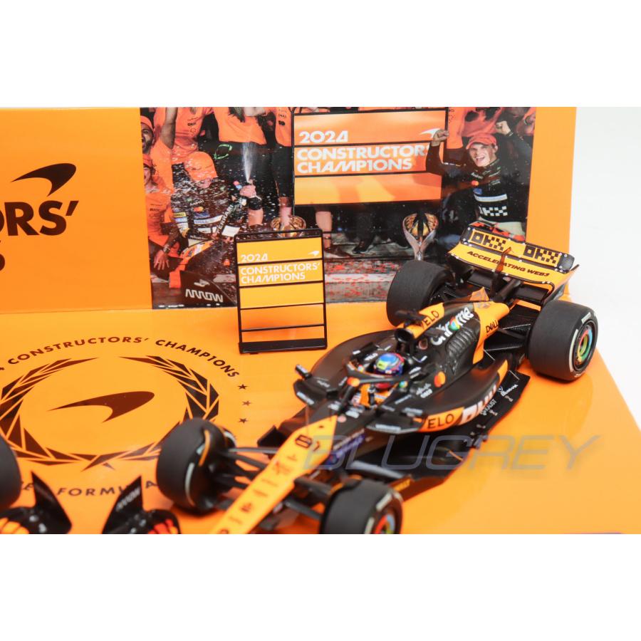 ミニチャンプス 1/43 マクラーレン F1 チーム MCL38 ノリス/ピアストリ