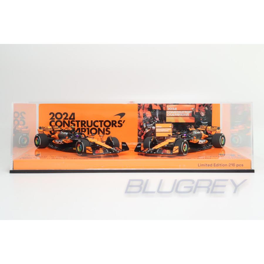ミニチャンプス 1/43 マクラーレン F1 チーム MCL38 ノリス/ピアストリ