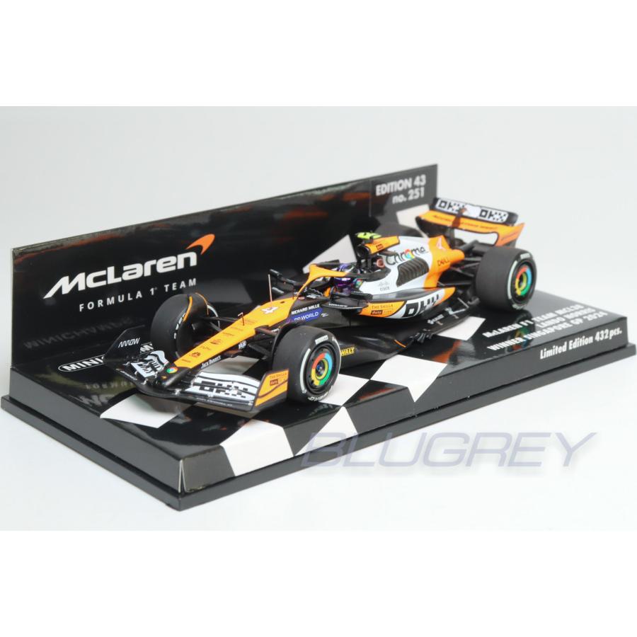 ミニチャンプス 1/43 マクラーレン F1チーム MCL38 ランド・ノリス