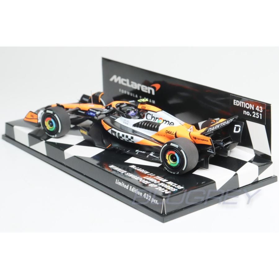 ミニチャンプス 1/43 マクラーレン F1チーム MCL38 ランド・ノリス