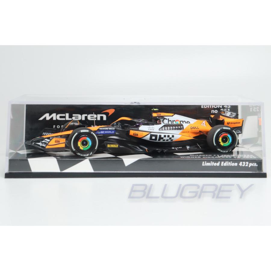 ミニチャンプス 1/43 マクラーレン F1チーム MCL38 ランド・ノリス