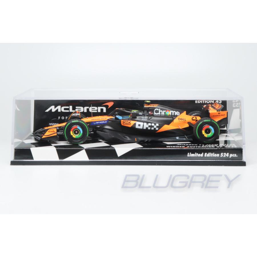ミニチャンプス 1/43 マクラーレン F1 MCL39 #4 ランド・ノリス