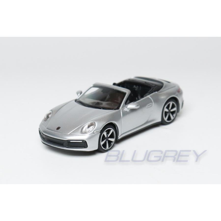 ミニチャンプス 1/87 ポルシェ 911 (992) カレラ 4S カブリオレ 2019